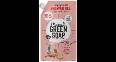 Marcel's Green Soap Shower Gel Navulling Argan & Oudh - 500 ml