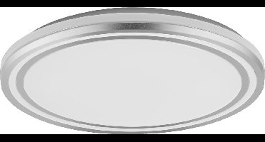 LEDVANCE ORBIS Helman plafondlamp met LED, wit/zilver, 16W, 1100lm, 3000K, 830 vriendelijk warm wit, 295mm diameter, inclusief montageschroeven en pluggen