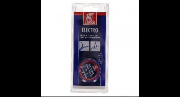 Griffon electro draadsoldeer tin/koper 99/1 harskern Ø 3 mm. - 100 gram
