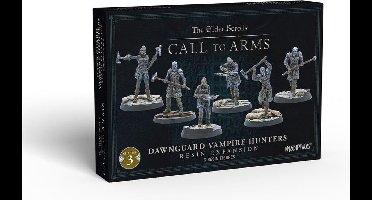 The Elder Scrolls: Call To Arms - Dawnguard Vampire Hunters - Miniature Game - Ongeschilderd