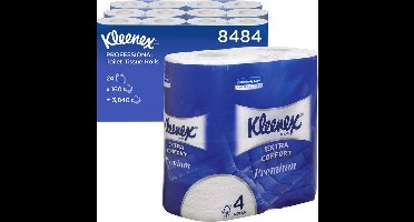 Kleenex - Toiletpapier kleenex 8484 4-laags 160vel wit