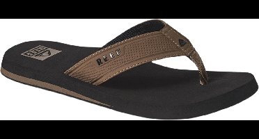 Reef The Layback black/Tan Heren Slippers - Zwart/Cognac - Maat 45