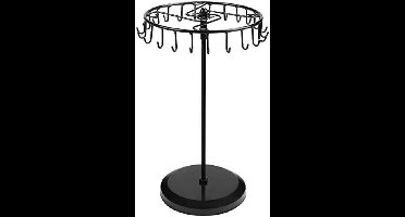 Metalen Roterende Sieraden Houder Display Standaard - Hang Organizer Toren Rek