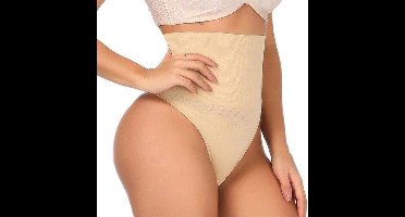 *** Beige Shapewear Slip - High Waist String - Maat 34/36 - van Heble® ***