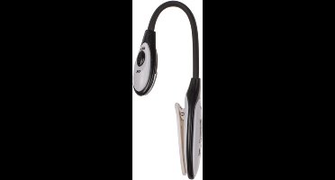 Out of the Blueled Leeslamp met klem - wit - 16 cm - incl. batterijen - 2 leds - boek lezen verlichting- Flexibele klemlampen