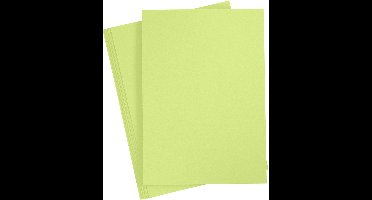 CC Gekleurd Karton A4 Lime Groen 20 vel