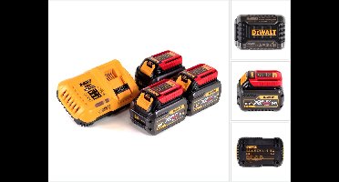 DeWalt DCB 118 T3 XR FLEXVOLT starterset + 3x accu 6,0 Ah