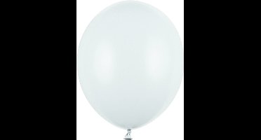 Ballon lichtblauw extra sterk (100 st 30 cm)