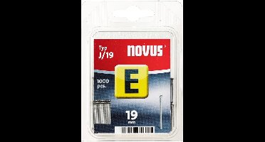 Novus Brad Gegalvaniseerd Voor Handtacker - 19 mm