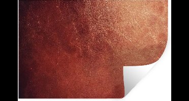 Muurstickers - Sticker Folie - Leer - Lederlook - Bruin - Licht - 30x20 cm - Plakfolie - Muurstickers Kinderkamer - Zelfklevend Behang - Zelfklevend behangpapier - Stickerfolie