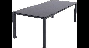 Chaneo tuintafel 220x100 cm. - Antraciet