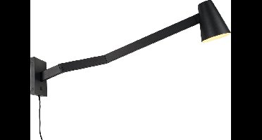 it's about RoMi Wandlamp Biarritz - Zwart - 89x12x25cm - Binnen Modern