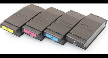 ABC huismerk set 4x toner geschikt voor Oki C650dn C650 dn