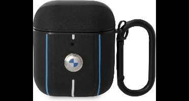 BMW Airpods - Airpods 2 Sig Case - Leather - Color Lines - Zwart