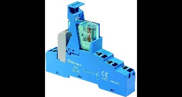 Finder 48.P3.7.024.0050 Relaismodule Nominale spanning: 24 V/DC Schakelstroom (max.): 10 A 1x wisselcontact 1 stuk(s)