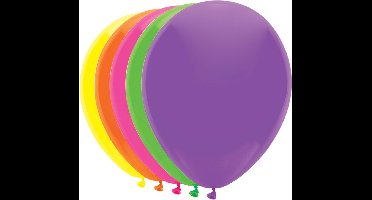 Haza Original Ballonnen Neon 25 Cm Latex 10 Stuks