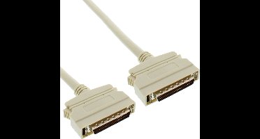 InLine® SCSI II kabel, 50-pin Mini Sub-D male / male, 1m
