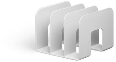 Durable 776110 Tijdschriftencassette Grijs Kunststof 1 stuk(s)