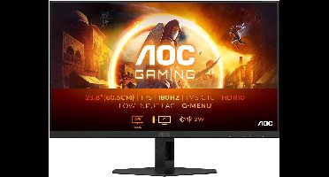 AOC 24G4XE - Full HD Fast IPS Gaming Monitor - 180hz - Speakers - 24 inch