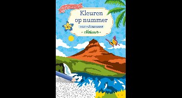 Kleuren op nummer v. volwassenen Natuur