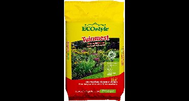 ECOstyle Tuinmest Organische Meststof - Border & Siertuin - Natuurlijke Meststof Gazon - 120 Dagen Voeding- 100 M² - 10 KG