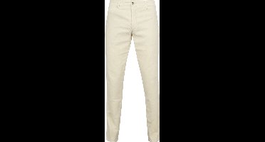 Suitable Chino broek Plato Corduroy Off White - Maat 54 - Heren - Ribstructuur - Volwassen mannen - Mannen broeken