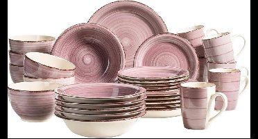 Zylo® Serviesset 30 Delig - 6 Persoons - Compleet Servies -