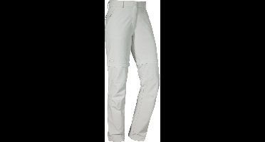 PANTS ASCONA ZIP OFF - stretch afritsbroek - dames - licht grijs
