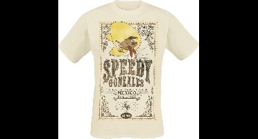 Looney Tunes Speedy Gonzales Heren T-shirt - beige - XL