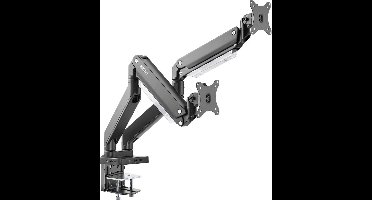 SpeaKa Professional SP-MM-830 Monitor-tafelbeugel 43,2 cm (17) - 88,9 cm (35) Gasdruktechniek, Geïntegreerd dockingst