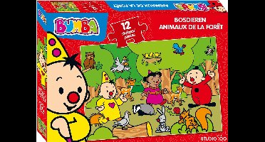 Bumba - Puzzel - Puzzel 12 stukken - Bosdieren