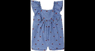 Vertbaudet Baby Kurzoverall aus luftigem Denim