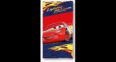 Disney Cars - Strandlaken - 70 x 140 cm. - Lightning McQueen badhanddoek - sneldrogend
