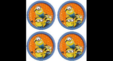 Minions feest bordjes - 16x - Dia 23 cm - Karton - Kinderverjaardag tafel servies