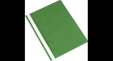 Q-CONNECT snelhechtmap, A4, groen 25 stuks