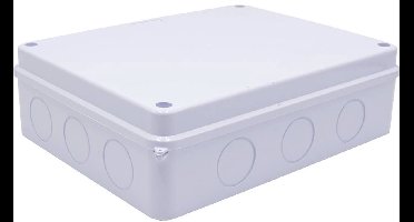 TRU COMPONENTS TC-RB 255x200x80 TC-10256552 Installatiebehuizing ABS kunststof Wit 1 stuk(s)