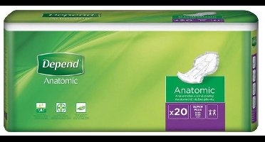 Depend anatomic super plus   @ 20 st