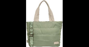 Zebra Elske Shopper - Verstelbare/Afneembare Schouderband - Tussenvak - Praktische indeling - Werktas - Tote Bag - Dames Tas - Mint