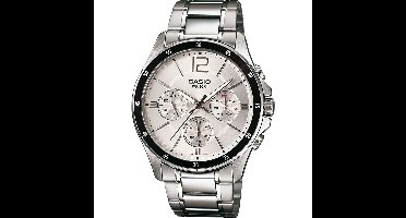 Casio Casio Collection MTP-1374PD-7AVEF Horloge - Staal - Zilverkleurig - Ø 43 mm