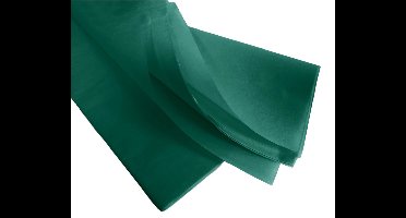 Donkergroen Vloeipapier \ zijdepapier | 17 Grams | Watervast & Kleurecht | B4 25x36 cm 96 vellen