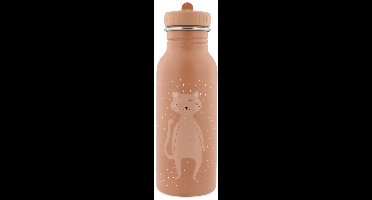 Trixie Drinkfles - Mrs. Cat - RVS Waterfles voor kinderen - 500ml - Lekvrije Fles - Roze - Kat