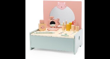 Trixie Houten Make-up tafel - Educatief speelgoed - Houten speelgoed - Pretend play