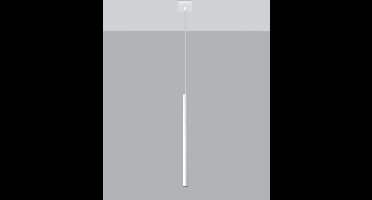 Sollux Lighting Hanglamp Pastelo - 100x8x8cm - G9 - wit - staal