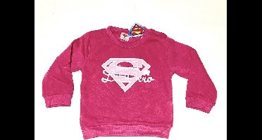 Supergirl sweater Mommy's Lil'Hero fuchsia 68