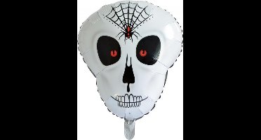 Halloween folieballon Doodshoofd