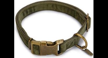Designed by Lotte halsband Velura groen 48 - 70 cm x 25 mm