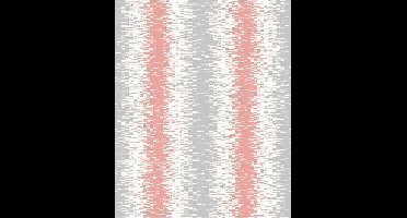 Insignia Stripe grijs/koraal 24518