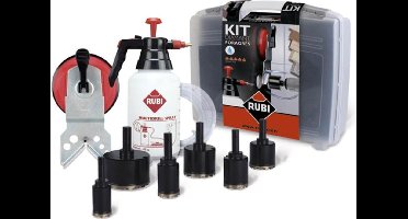 Rubi 50903 Foragres Diamantboren set - 20 / 28 / 35 / 43 / 50 / 68mm