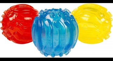 Duvoplus - Speelgoed Voor Dieren - Hond - Tpr Bal Met Textuur 8cm Gemengde Kleuren - 1st