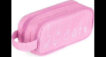 Balvi Kabelorganizer 22,5 X 10,5 Cm Polyester Roze